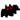 A small pixel art bat